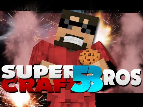Minecraft SuperCraft Bros 53 - GINGERBREAD MAN