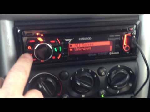 how to hook up a kenwood cd player