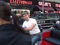 pedicab promo in NYC