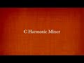 C Harmonic Minor Backing Track