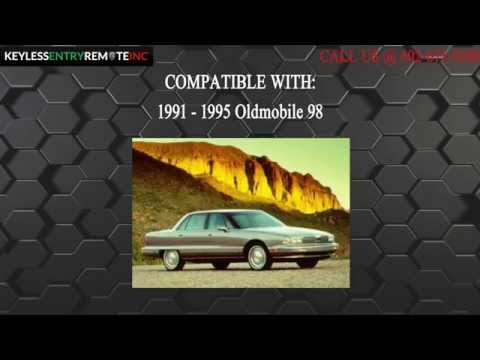 How To Replace Oldsmobile 98 Key Fob Battery 1991 1992 1993 1994 1995