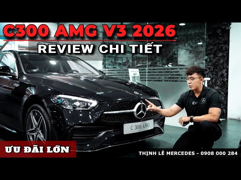 Chi Tiết Mercedes C300 AMG Màu Đen | Ưu Đãi Lớn Tháng 5
