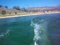 Onboard RC Dumas Donzi Z65 Boat - View of the Wake Onboard RC Dumas Donzi Z65 Boat - View of the Wake