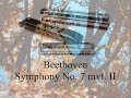 Beethoven Symphony No. 7 mvt. 2 ( Harmonica )