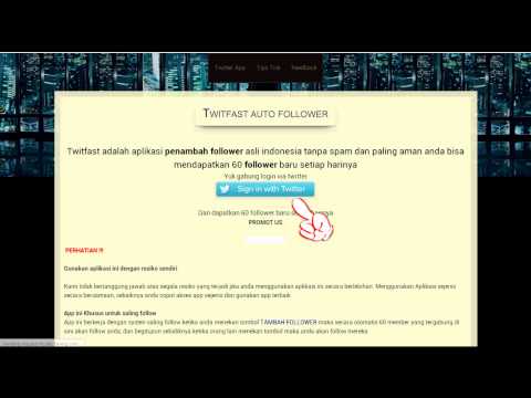 how to auto followers on twitter