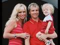 Brian, Baylee, and Leighanne Littrell