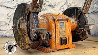 Broken Bench Grinder - Restoration (using MC-51.com)