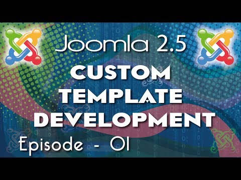 how to create joomla template