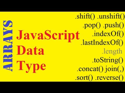 how to define array in javascript