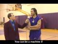 The Machine - Sasha Vujacic gives English lesson on English, baby!