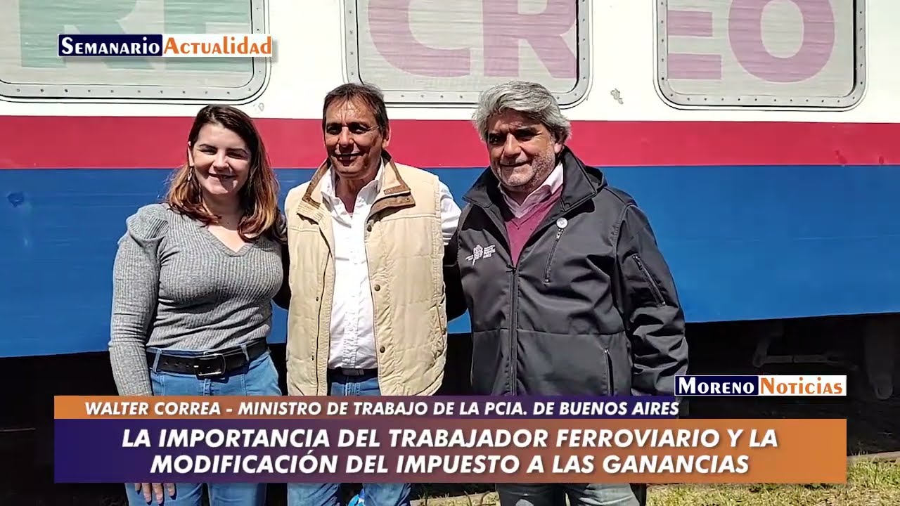 La importancia del trabajador ferroviario y la modificación del