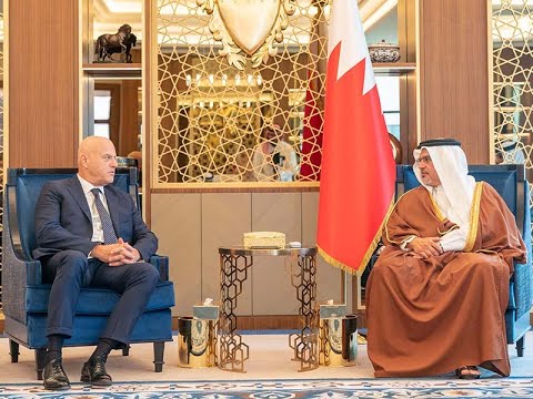 HRH the Deputy King meets with the CEO of Eni
