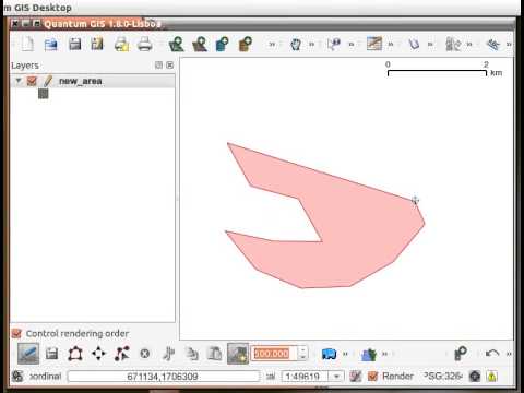 how to draw in qgis