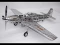 Scale Modeling in Metal 1/16 size P51 Mustang & Corsair