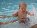 Splashing in the pool