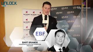 Bart Brands - President European Blockchain Foundation at UnlockBlockchain Forum Dubai