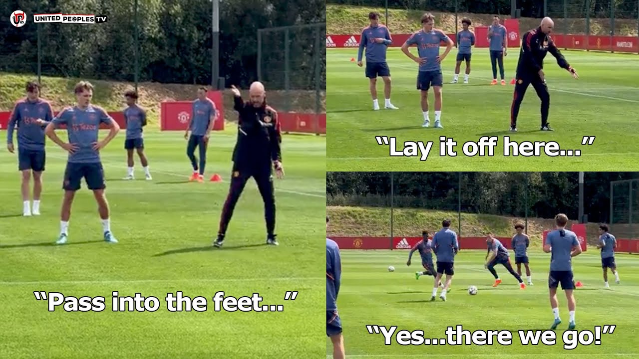 Ten Hag's Man Utd Training: How He's Changing The Football Philosophy Inside United | REACTION