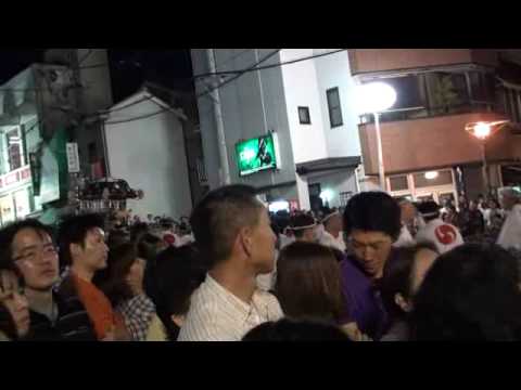 祇園祭三体廻し