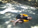 wyatt falls off scooter
