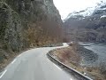 Smal väg ifrån Aurland till Hol i Norge Smal väg ifrån Aurland till Hol i Norge