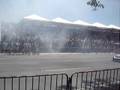 videos de F1 RBR queimando pneu na esplanada