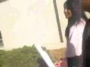 Walking to class