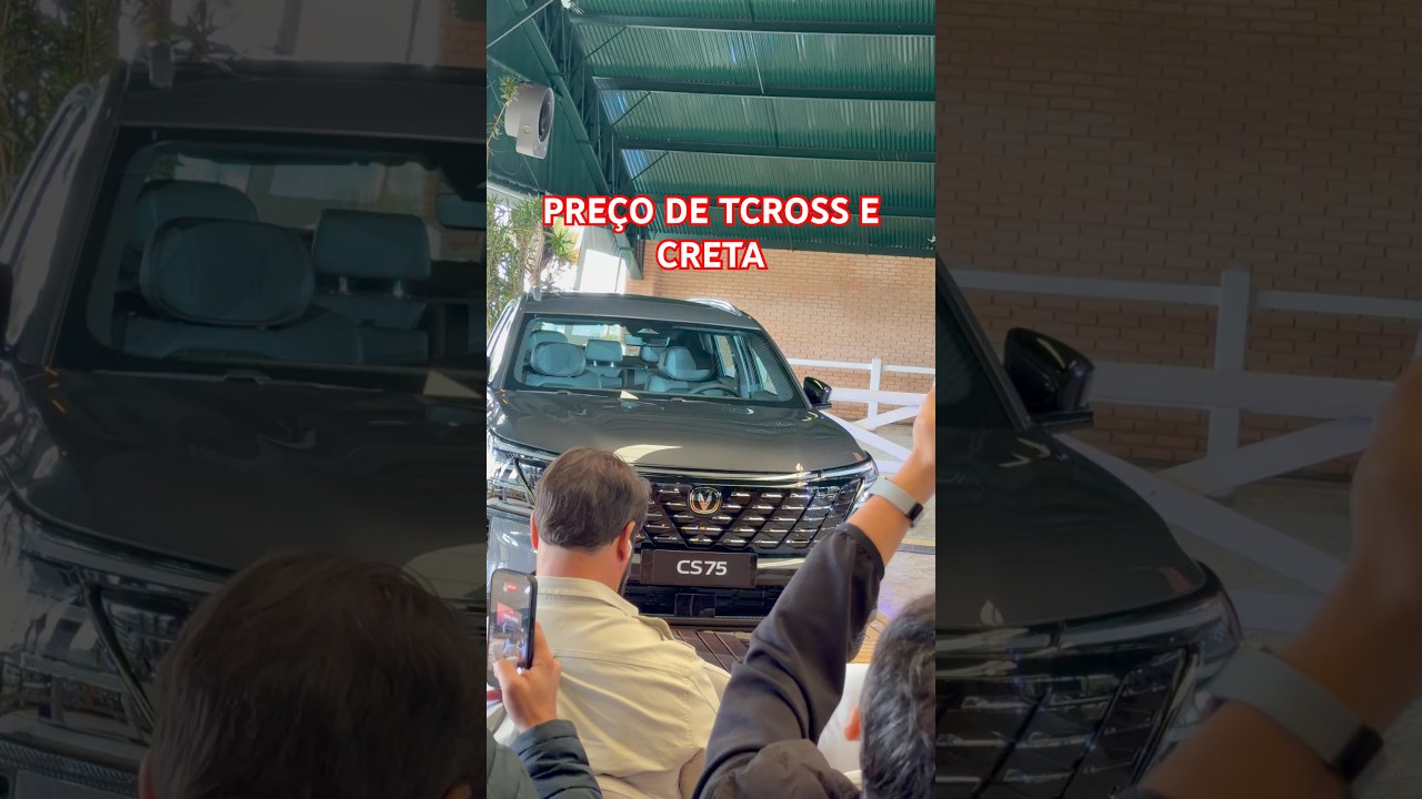 CAOACHAGAN CS75 CHEGA NO MERCADO BRASILEIRO MAIS BARATO QUE TCROSS E CRETA!!