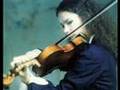 Bach 's Chaconne for Solo Violin / Hilary Hahn (Part 1/2)