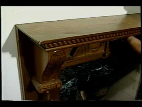 how to fasten mantle to wall