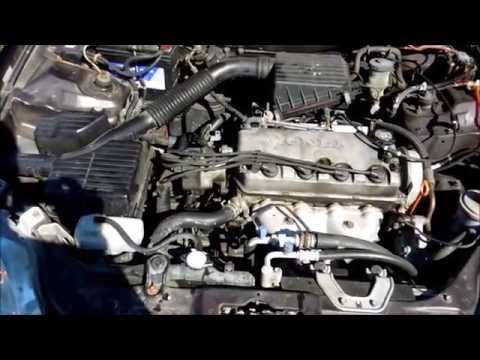 How to do a radiator flush and replace thermostat Honda civic 2000