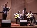 wawau adler (guitar); tim kliphuis (violin); ted gottsegen (rhythm); jared engel (bass) perform sweet georgia brown at django in june, northampton, mass june 2007