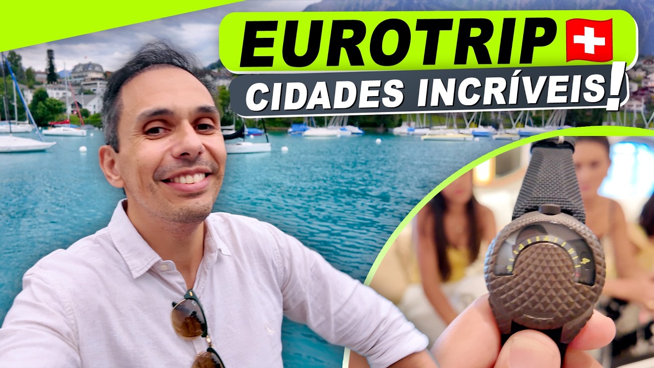 O Relógio era o Plano... as Cidades foram a Surpresa! #macmasi #eurotrip    #genebra