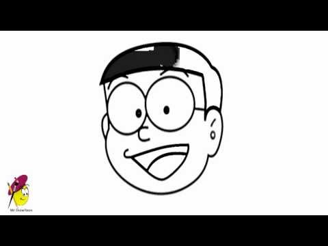 how to draw nobita