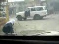 Raw video: Rocket attack in Baghdad