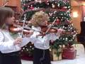 Jace violin Christmas performance