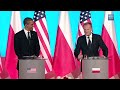 President Obama and Prime Minister Tusk Press Conference