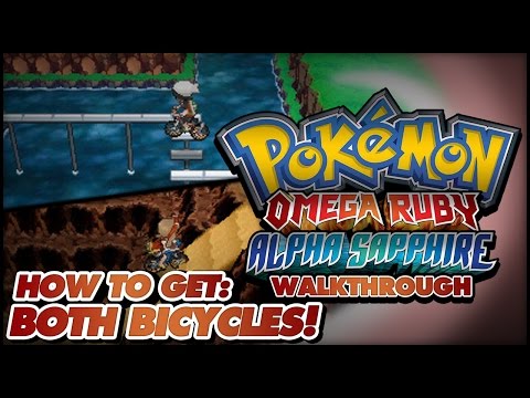 how to use the acro bike in omega ruby