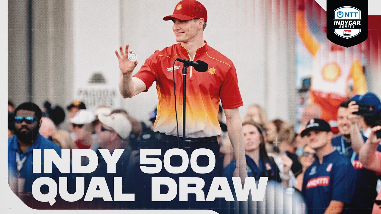 LIVE: 2026 Indianapolis 500 Qualifying Draw | INDYCAR SERIES