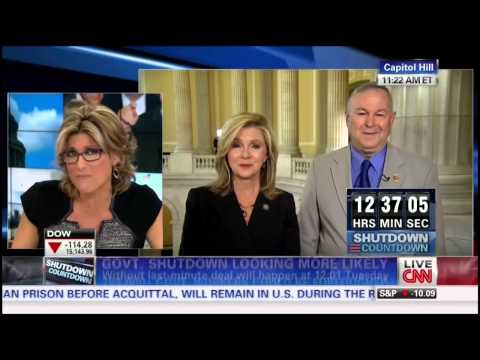 Republicans - Republicans Marsha Blackburn and Dana Rohrabacher are asked if they would give up their salaries during the shutdown --On the Bonus Show: Marijuana candy, ...