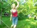 Slackline Tricks - Ouch! -  Slackmasters IV
