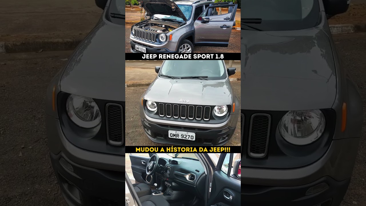 Jeep Renegade mudou a história da Jeep no Brasil! #jeeprenegade