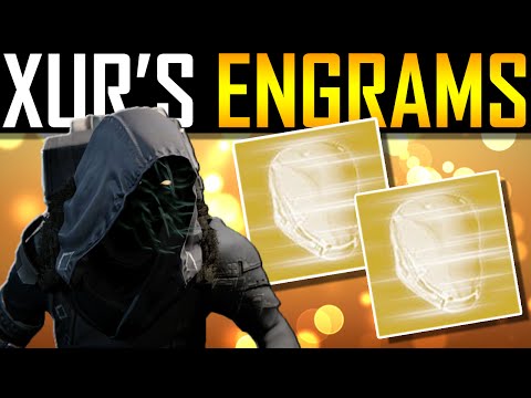Destiny - Opening Xur's Exotic Engrams!