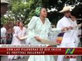 Con el desfile de piloneras, se dio inicio al Festival Vallenato 2013