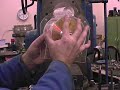 this is video 1 in a series of videos which will show how to build your own tesla turbine for fun and experimentation.  


many operational parameters e.g. air injector angle, hole size, hole shape, number of holes, number of discs and disc gap are all user modifiable so that the turbine can be used for serious research.

a primary consideration in the design is to keep the cost down. for this reason the discs are made from standard cds, the body is acrylic and the bearings are standard skate bearings.

using acrylic for the body allows it to be made using a paper pattern, a fretsaw and a drill or file. the turbine housing (the round bit) is a 3