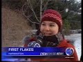 Channel 3 - First Snow in Harwinton, CT