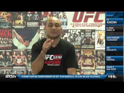 speak about bjpenn - B.J. Penn stopped by Inside MMA to talk TUF 19, and enlist Bas Rutten's help.