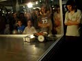 combate final do 1� desafio de rob�s sociesc promovido pela botville.