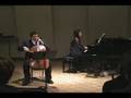 Duo La note bleue: Rachmaninov cello sonata (4th mov.)