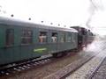 Dordt in stoom 65018 vertrekt met stoomtrein uit Dordrecht