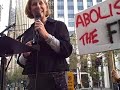 End the Fed, San Francisco:Cindy Sheehan